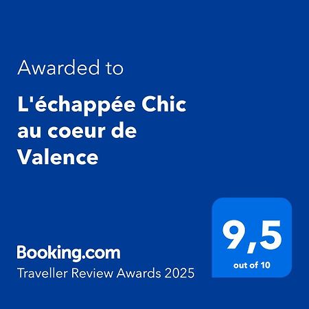 Apartament L'Echappee Chic Au Coeur De Valence Valence  Zewnętrze zdjęcie